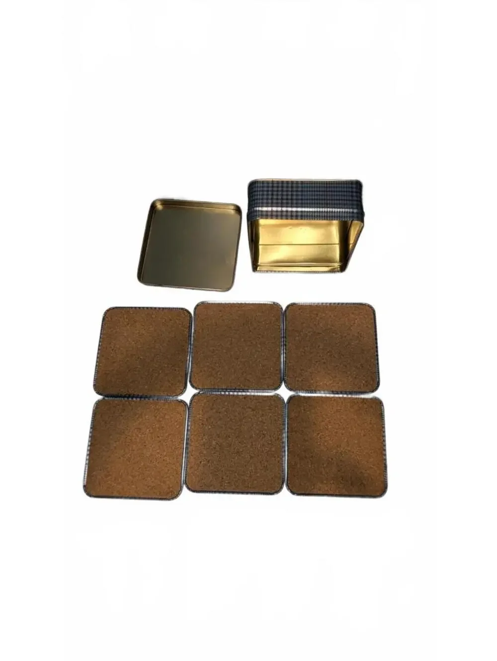 Rolls Royce Drinks Coasters In Metal Box Set of 6